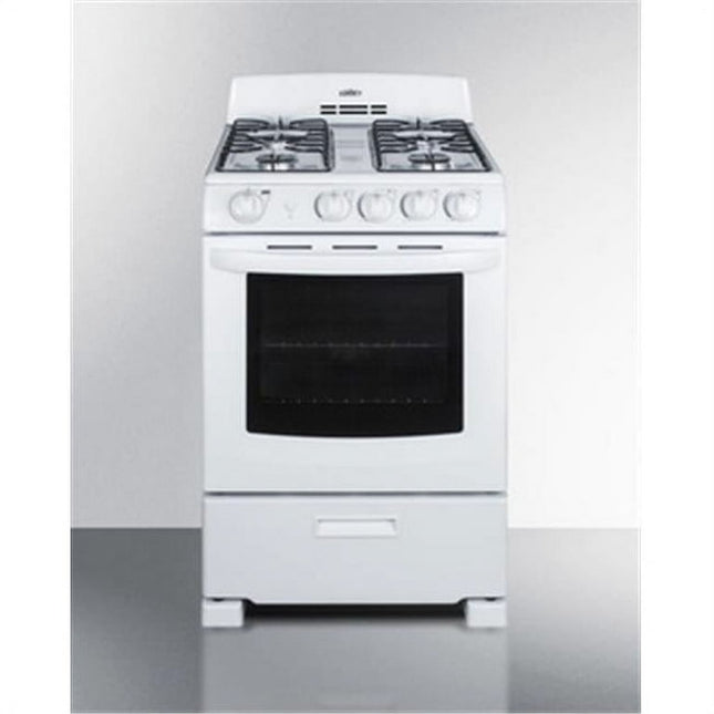 24" Wide Gas Range