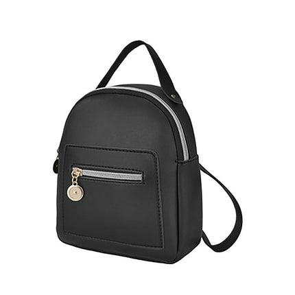 Honeeladyy Clearance under 5$ Leather Backpack Cute Casual Daypack Zippered Pockets Crossbody Convertible Shou