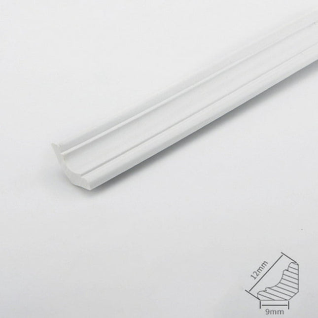 Flexible Molding Trim Wall Trim, 3D Sticky Decorative Wall Lines Wallpaper Border for Home, Office, Hotel DIY Decoration