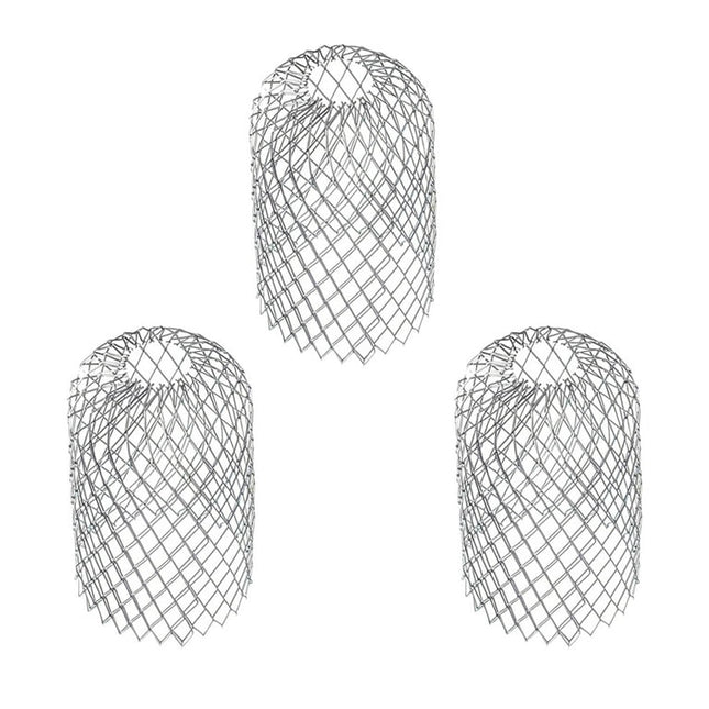3pcs Expandable Gutter Guard Aluminium Filter Gutter Downspout Strainer Cover