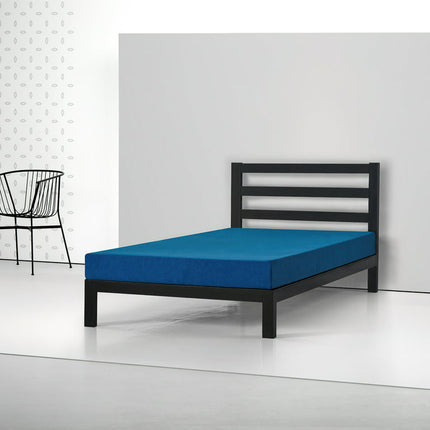 5" Twin Memory Foam Mattress - Spa Sensations by Zinus, Child, Blue