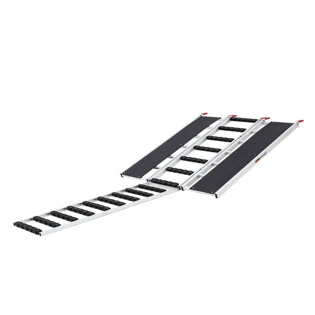Black Ice SNO-6054-HDXW-EXT-S 5' x 54" Tri-Fold Snowmobile Ramp, Extension, Stud Protectors
