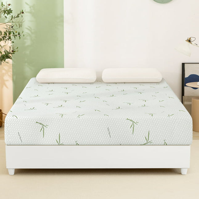 6 inch Twin Memory Foam Mattress with Bamboo Cover, CertiPUR-US Certified, Mattress in a Box