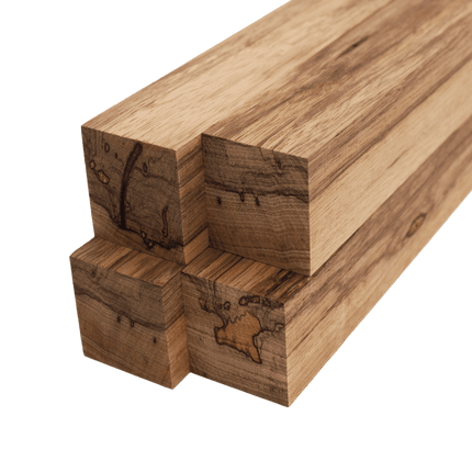 Black Limba Lumber Square Turning Blanks - 2" x 2" (4 Pcs)