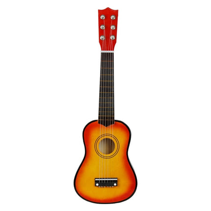 21inch 6-Strings Acoustic Folk Guitar for Beginners Novices al Toys Sunset