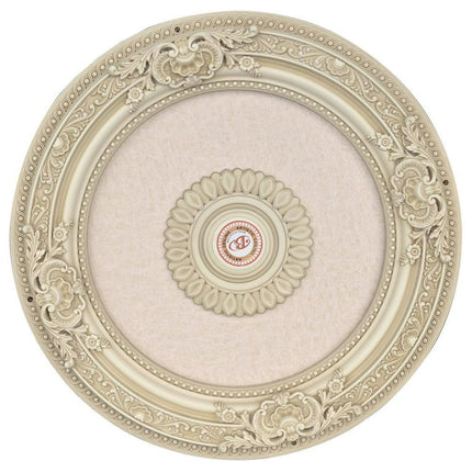 AFD Cream French Petite Round Ceiling Medallion  24 Inch Diameter