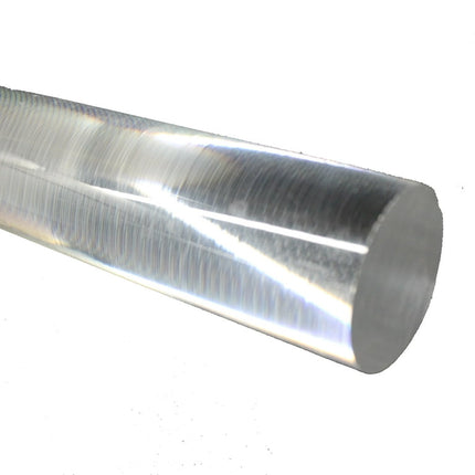 Acrylic Lucite Rod Dowel - 1.25" (32mm) x 24" (610mm) - One Rod (Clear)