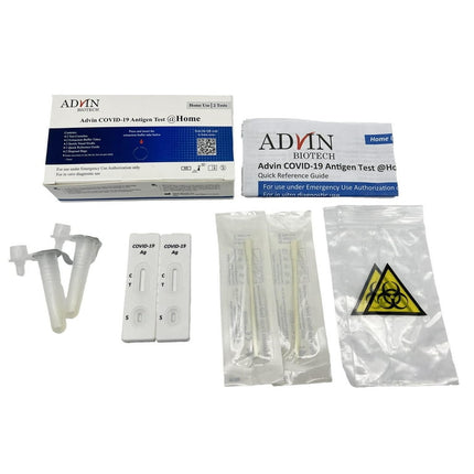 Advin Respiratory Test Kit 66-9990-3, 2 Ct