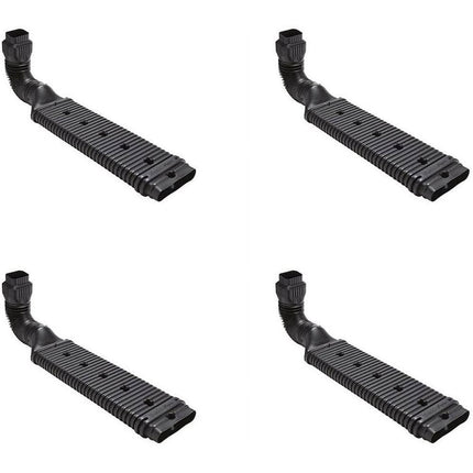 Amerimax 4601 Downspout Extension, Black Four Pack