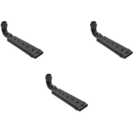 Amerimax 4601 Downspout Extension, Black Three Pack