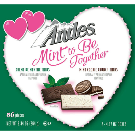 Andes Mint to be Together Valentine Gift Box 9.34oz