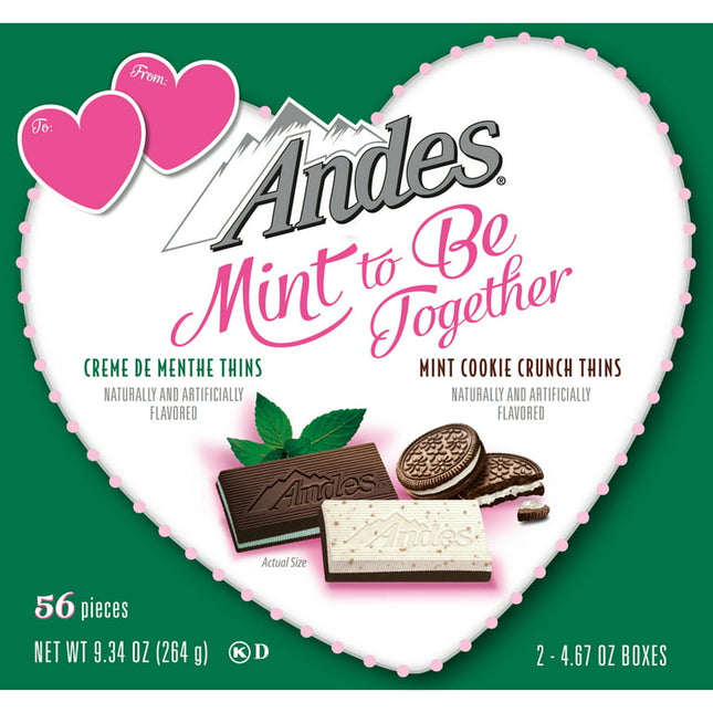Andes Mint to be Together Valentine Gift Box 9.34oz