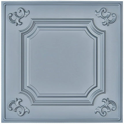 Art3d  2x2ft PVC Drop Ceiling Tiles,Lay-in Ceiling Tiles,Glue Up Ceiling Tiles Grey
