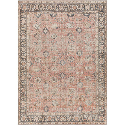 Artistic Weavers Colin Oriental Machine Washable Area Rug, Red ,9'3" x 12'