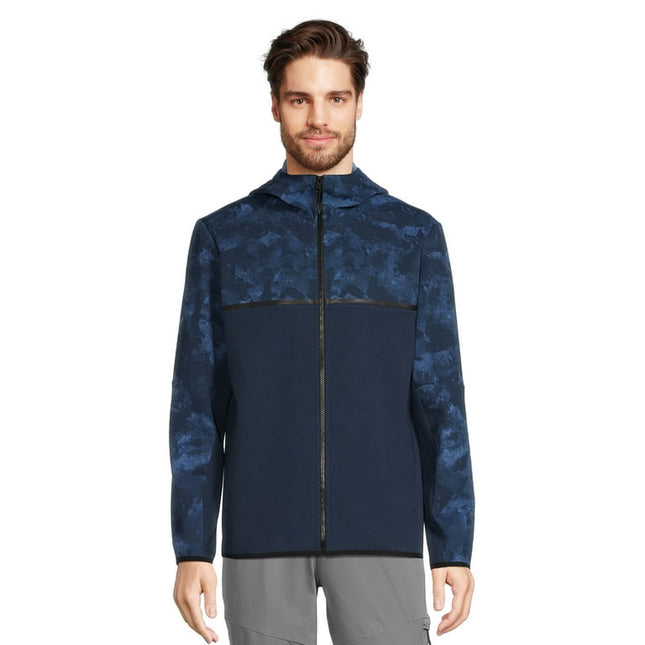 Athletic Works Men's and Big Men's Fusion Knit Jacket, Sizes S-3XL