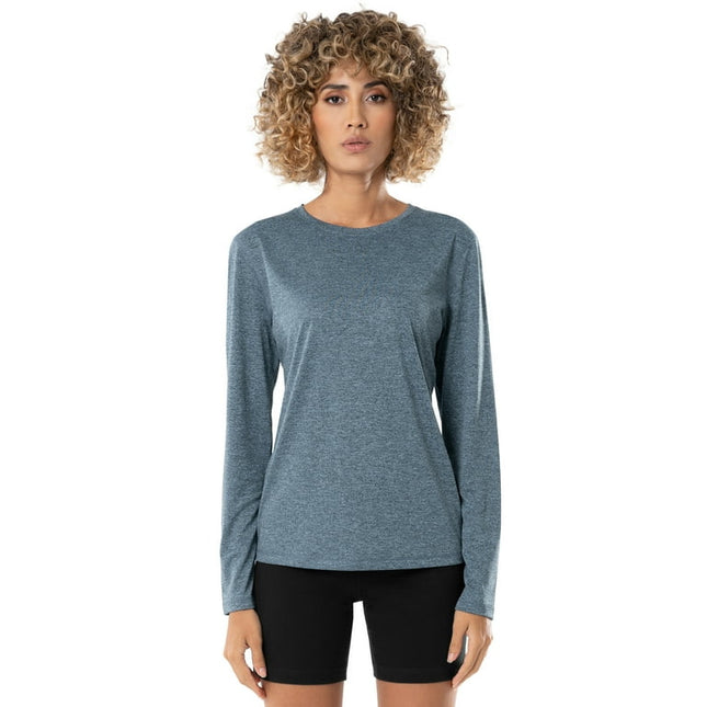 Athletic Works Women Active Moisture Wicking Long Sleeve T-Shirt, XS-XXXL