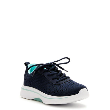 Athletic Works Women's Comfort Lace Up Sneakers, Wide Width Available