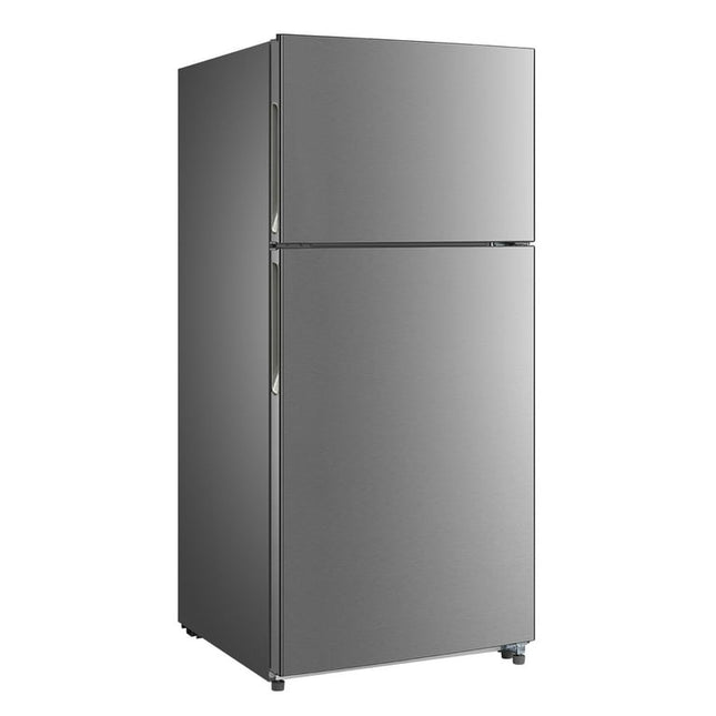 Avanti Frost-Free Apartment Size Standard Door Refrigerator, 18.0 cu. ft. Capacity, in Stainless Steel (FF18D3S-4)