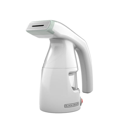 BLACK+DECKER Easy Garment Steamer - Powerful and Quick Steam Solution, White | HGS011F-Rfa