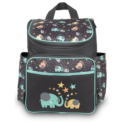 Baby Boom BB23064 Shoulder Strap Backpack Diaper Bags, Gray