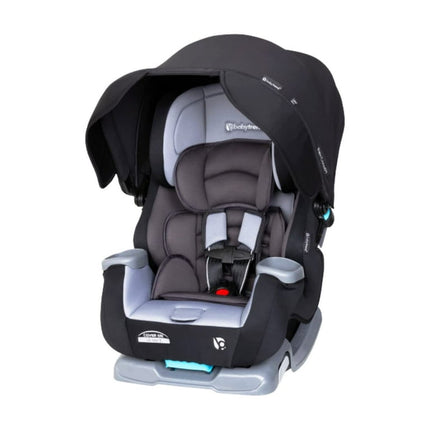 Baby Trend Cover Me 4 in 1 Convertible Car Seat w/Canopy, Scooter Black/Red