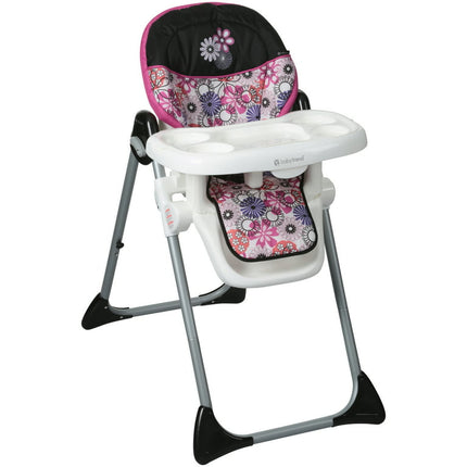 Baby Trend Sit-Right Adjustable High Chair, Floral Garden