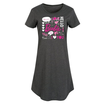 Barbie -  Valentine's Collage - Women's Any Way Dress