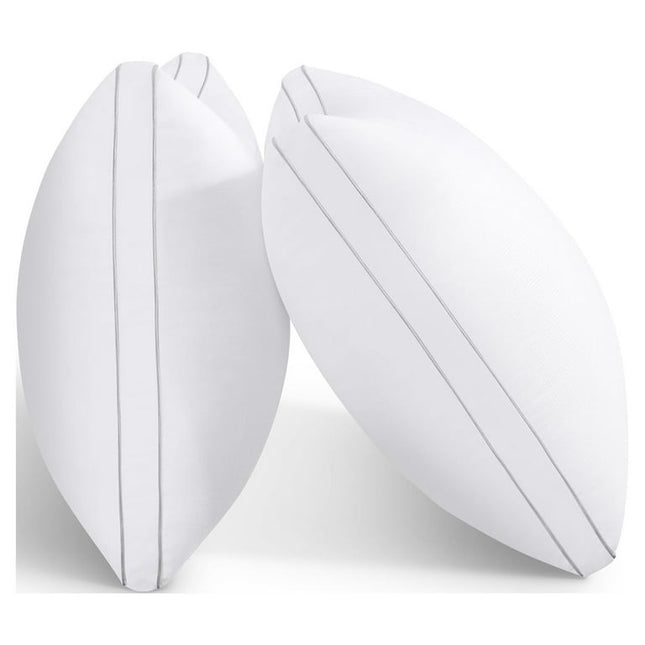 Bed Pillows for Sleeping 2 Pack Down Alternative Pillows Queen Size Set of 2 Soft Hotel Collection Pillows for Side and Back Sleepers Gusseted Cooling Pillow 20 x 30 Inches