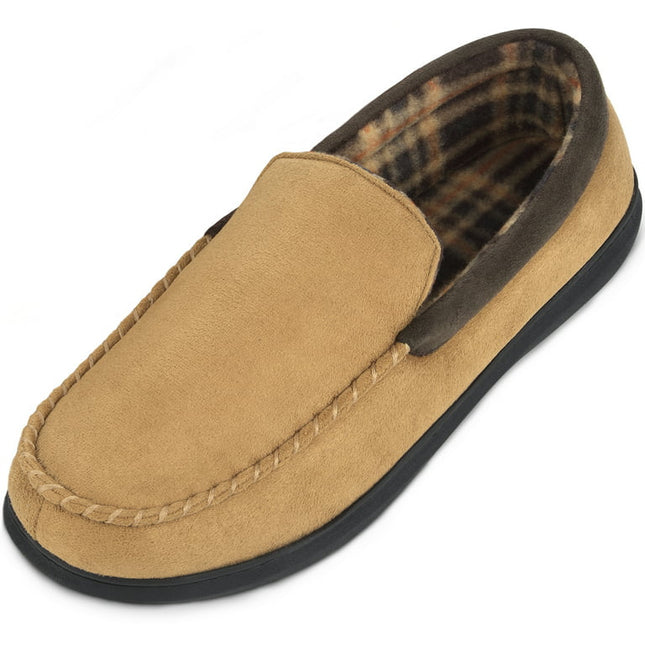 Bergman Kelly USA Mens Memory Foam Loafer Slippers (Prof Collection)