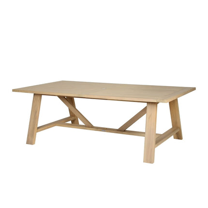 Better Homes & Gardens Ashbrook, Outdoor, Teak Dining Table by Dave & Jenny Marrs