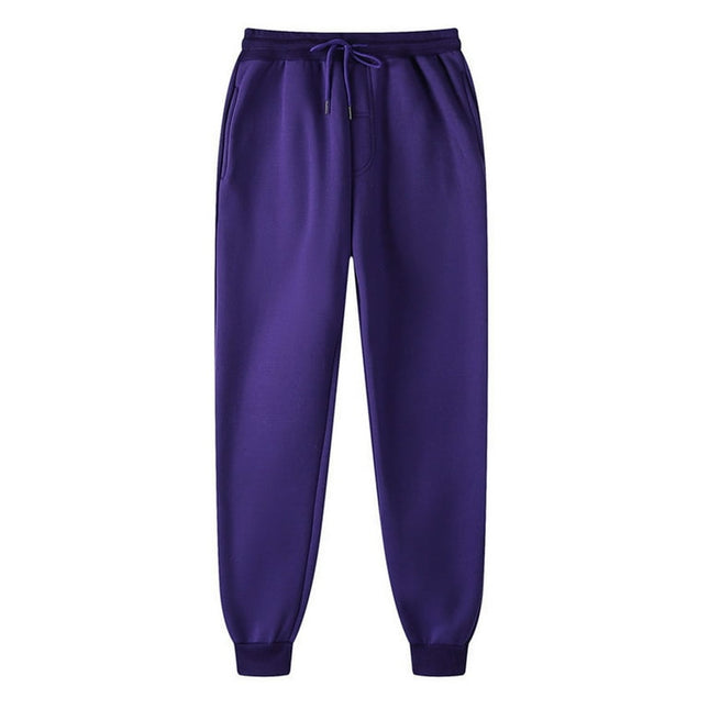 Black for Friday Deals! Men's Jogger Sweatpants Basic Active Fleece Jogger Sweatpants for Men Athletic Workout Legging Pants Big & Tall Men's Drawstring Hip-hop Pants S-5XL