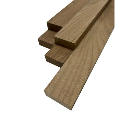 Black Walnut Lumber Board Combo 3/4" x 2" (5 Piece ) | 3/4" Lumber Boards | 3/4" Boards | Cutting Board Blocks