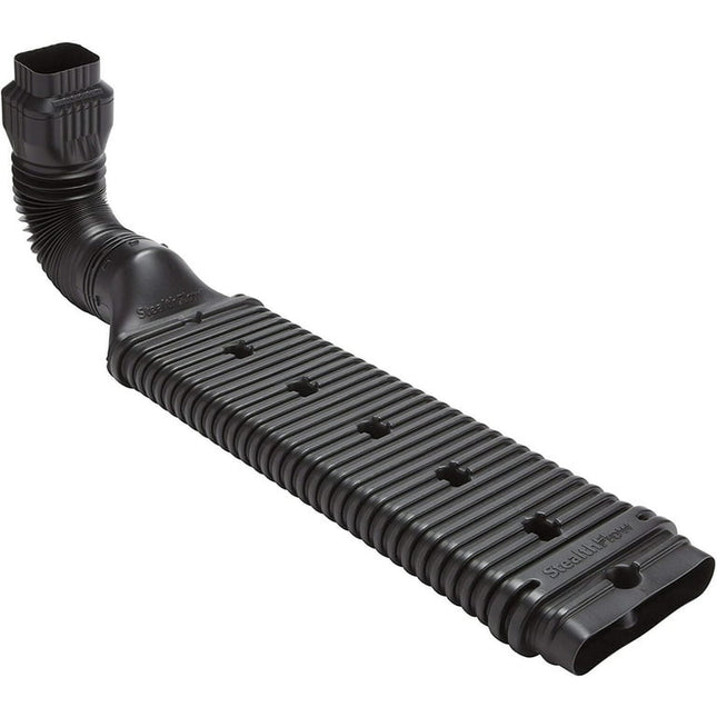 Brend Amerimax Set of 4 4601 Downspout Extension, Color Black