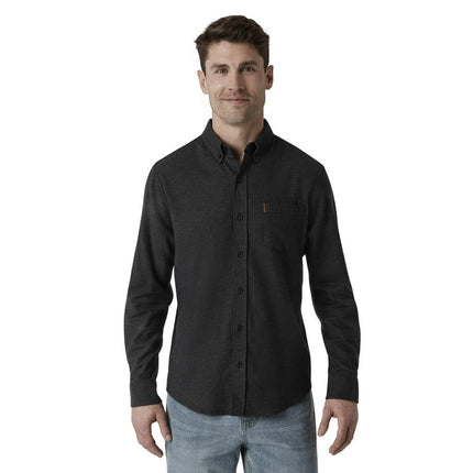 Chaps Men's & Big Men's Long Sleeve Stretch Button Down Flannel Shirt