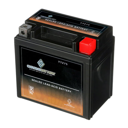 Chrome Battery Ytz7s-bs (ytz7s 12 Volts,6 Ah, 90 Cca) Atv Battery for Yamaha Yfz50 50cc, Years (2017 - 2021)