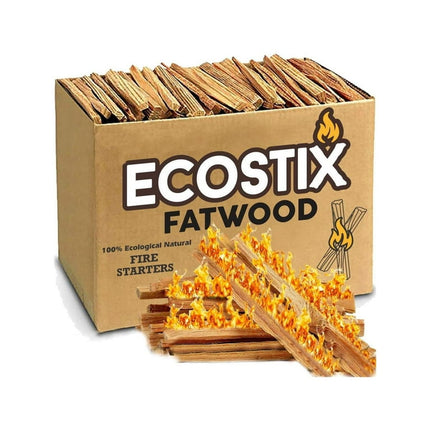 CintBllTer EGP-STIX-007 Eco-Stix Fatwood Fire Starter Kindling Firewood Sticks – Bulk Packaged Firestarters – 100% All Natural Resin Ocote 5LB, 5 Lbs