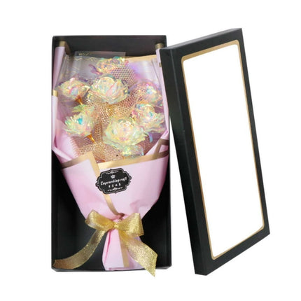 Clearance! Nomeni Fake Flowers Gold Plated Rose Flower Anniversary Girlfriend Romantic Valentine'S Day Gift Gifts For Women