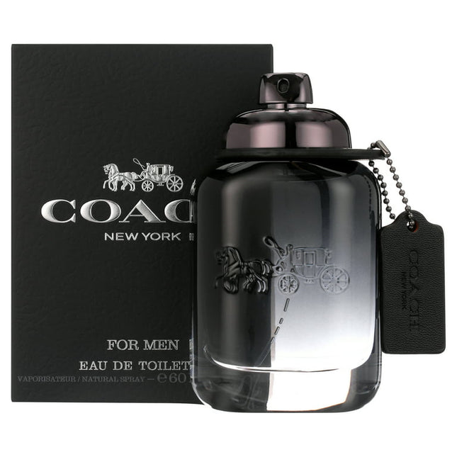 Coach New York Eau de Toilette, Cologne for Men, 2 oz