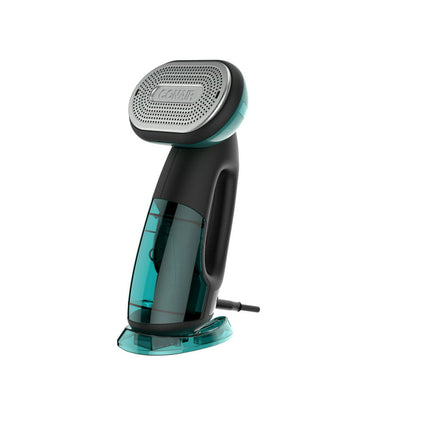 Conair Turbo ExtremeSteam 1875 Watt Handheld Fabric, 2-in-1 Steam and Iron Garment Steamer, One Size, Black/Green GS107