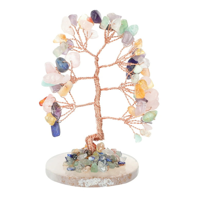 Crystal Tree Ornament Crystals Tree Healing Crystals Crafts Crystal Adornment Home Decor