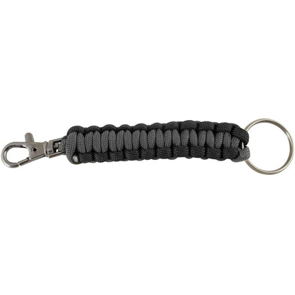 Custom Accessories Black-Gray Paracord Survival Key Chain