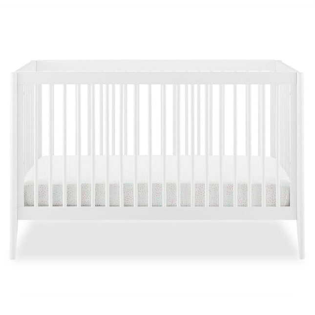 Delta Children Casey 6-in-1 Convertible Baby Crib, Bianca White