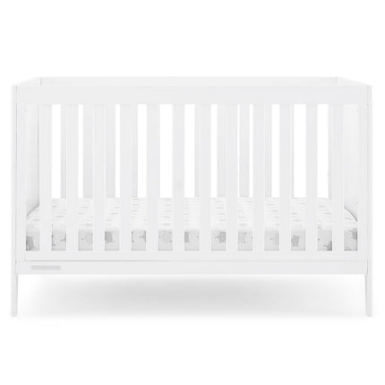Delta Children Hayes 4-in-1 Convertible Baby Crib - Greenguard Gold Certified, Bianca White