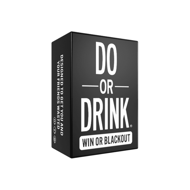 Do or Drink - Party Card Game - for College, Camping, 21st Birthday, Parties - Funny for Men & Women