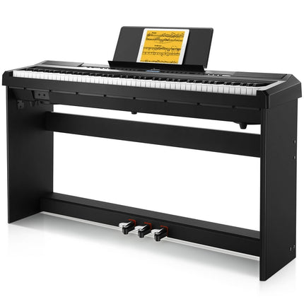 Donner DEP-20 Beginner Digital Piano 88 Key Full Size Weighted Keyboard, Portable Electric Piano