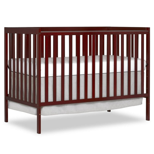 Dream On Me Synergy 5-in-1 Convertible Crib in Cherry, Greenguard Gold Certified