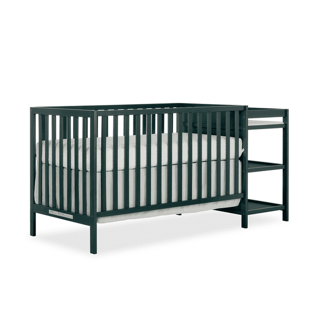 Dream On Me Synergy Convertible Crib And Changer In Olive