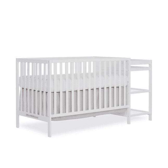 Dream On Me Synergy Convertible Crib And Changer in White