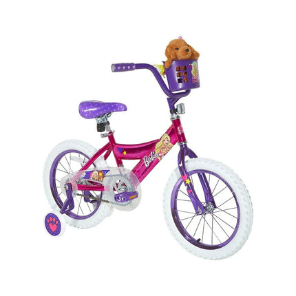 Dynacraft Barbie 16-inch Girls Bike for Kids Ages 6-10 Years