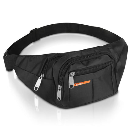 EEEkit Waterproof Running Belt Bum Bag, Waist Pouch, Fanny Pack, Camping Sport Hiking Zip Bag